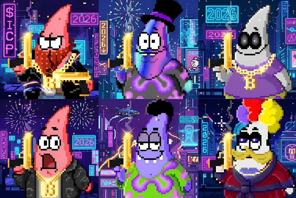 Wumbros Army heading into 2026 
Locked and loaded 🔫
Happy New Year $ICP 🥂🎇🎆