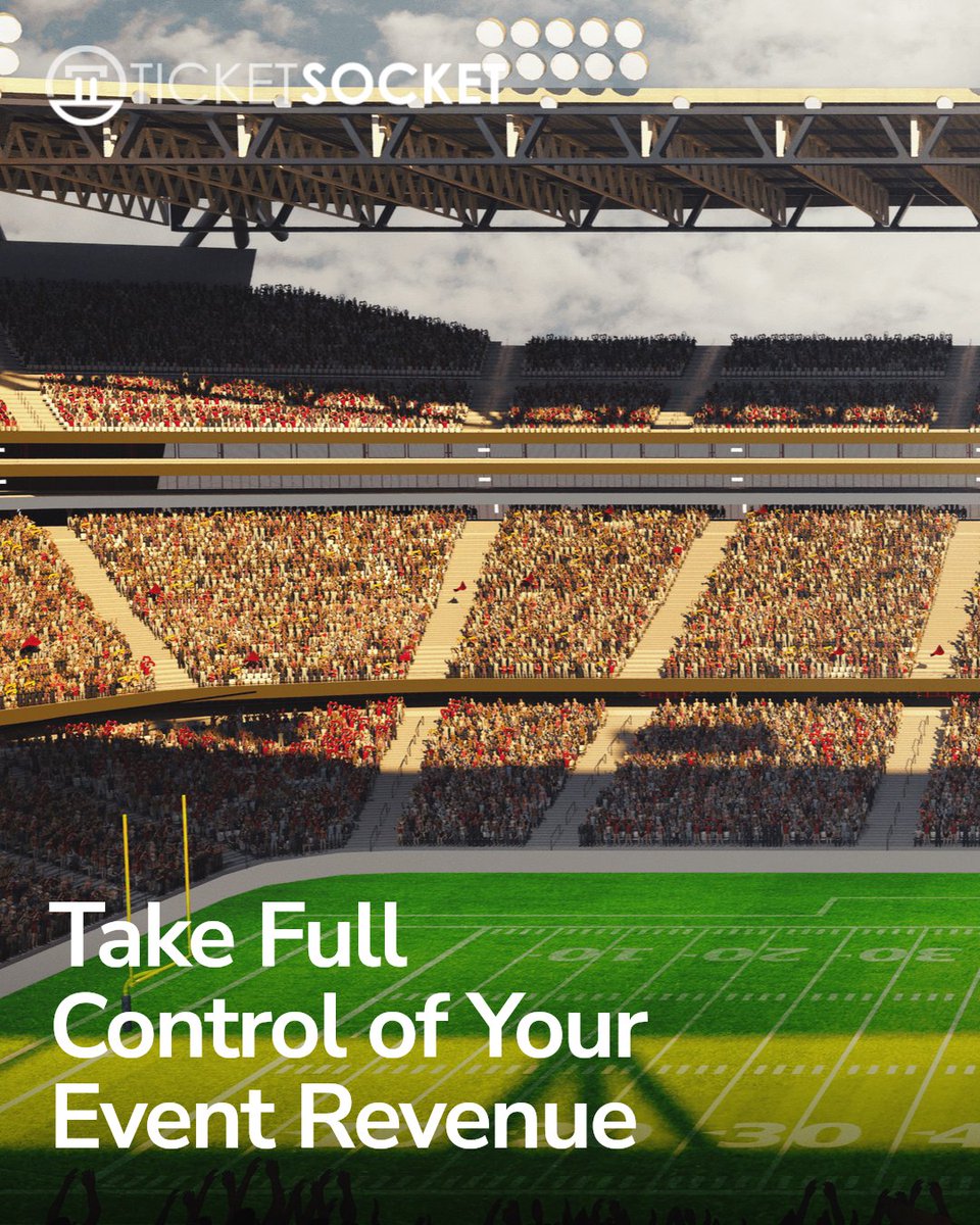 ticketsocket's tweet image. Grow your event revenue with strategic pricing and tailored promotions. Control your brand, pricing rules, and data with TicketSocket's white-label platform. Your brand, your rules, your success.