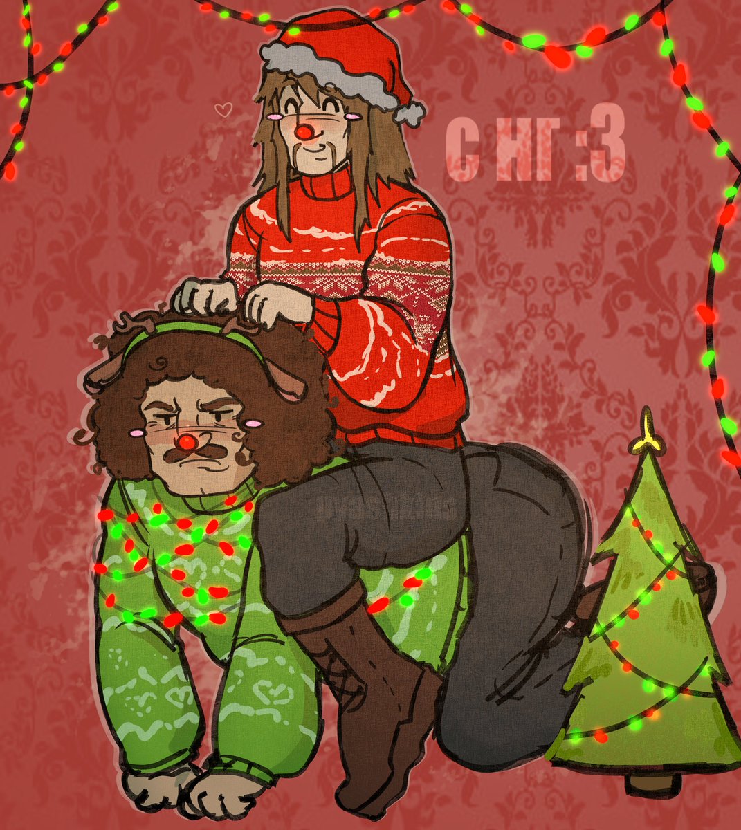 pyashkins's tweet image. happy new year 🎉🎉🎉💗💗 #metalocalypse #tokiwartooth #williammurderface