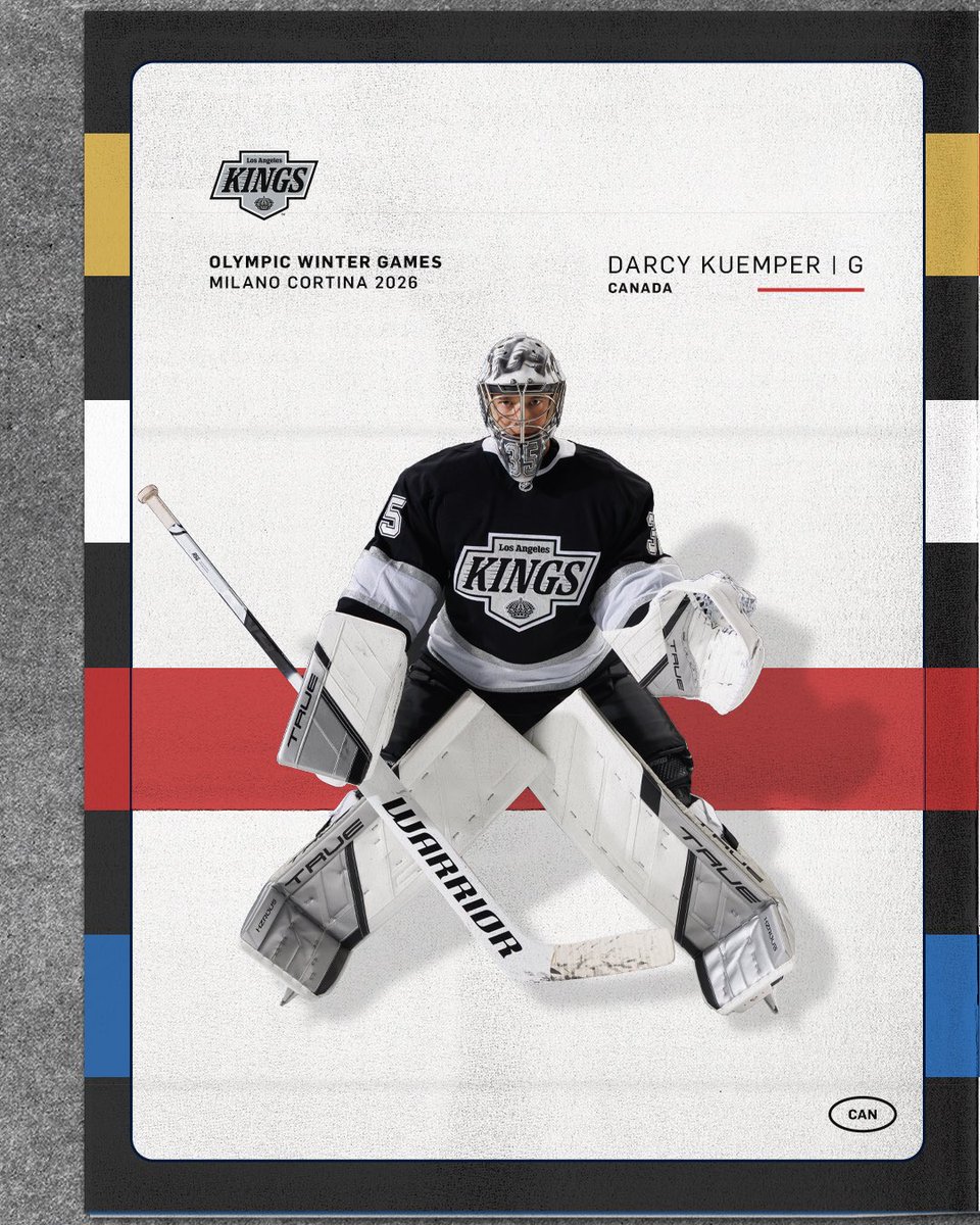 LAKings's tweet image. OH CANADA 🇨🇦

Congrats to Drew and Darce on being selected to Team Canada for the 2026 Winter Olympics in Milano-Cortina! 

#GoKingsGo