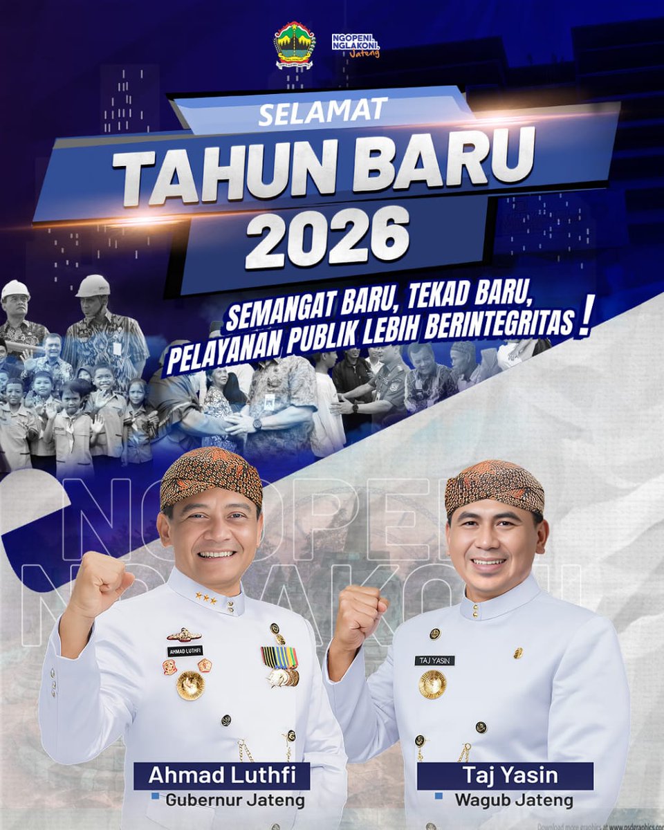 Selamat Tahun Baru 2026

Semanhat baru, tekad baru, pelayanan publik lebih berintegritas