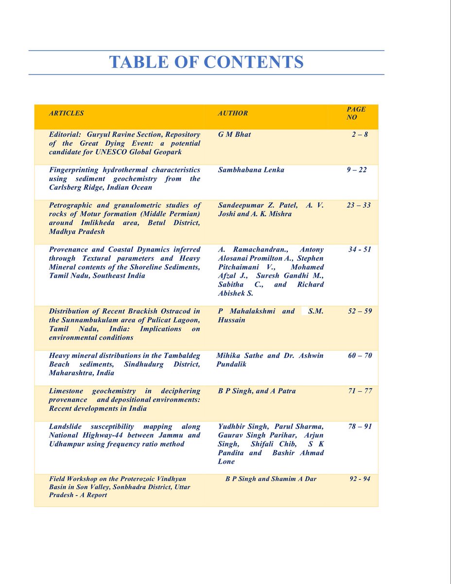 Indian Association of Sedimentologists tweet media