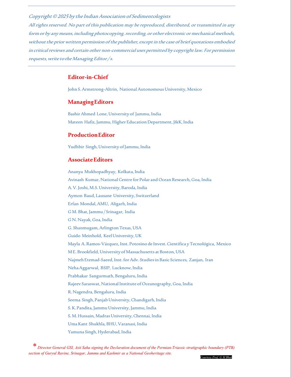 Indian Association of Sedimentologists tweet media