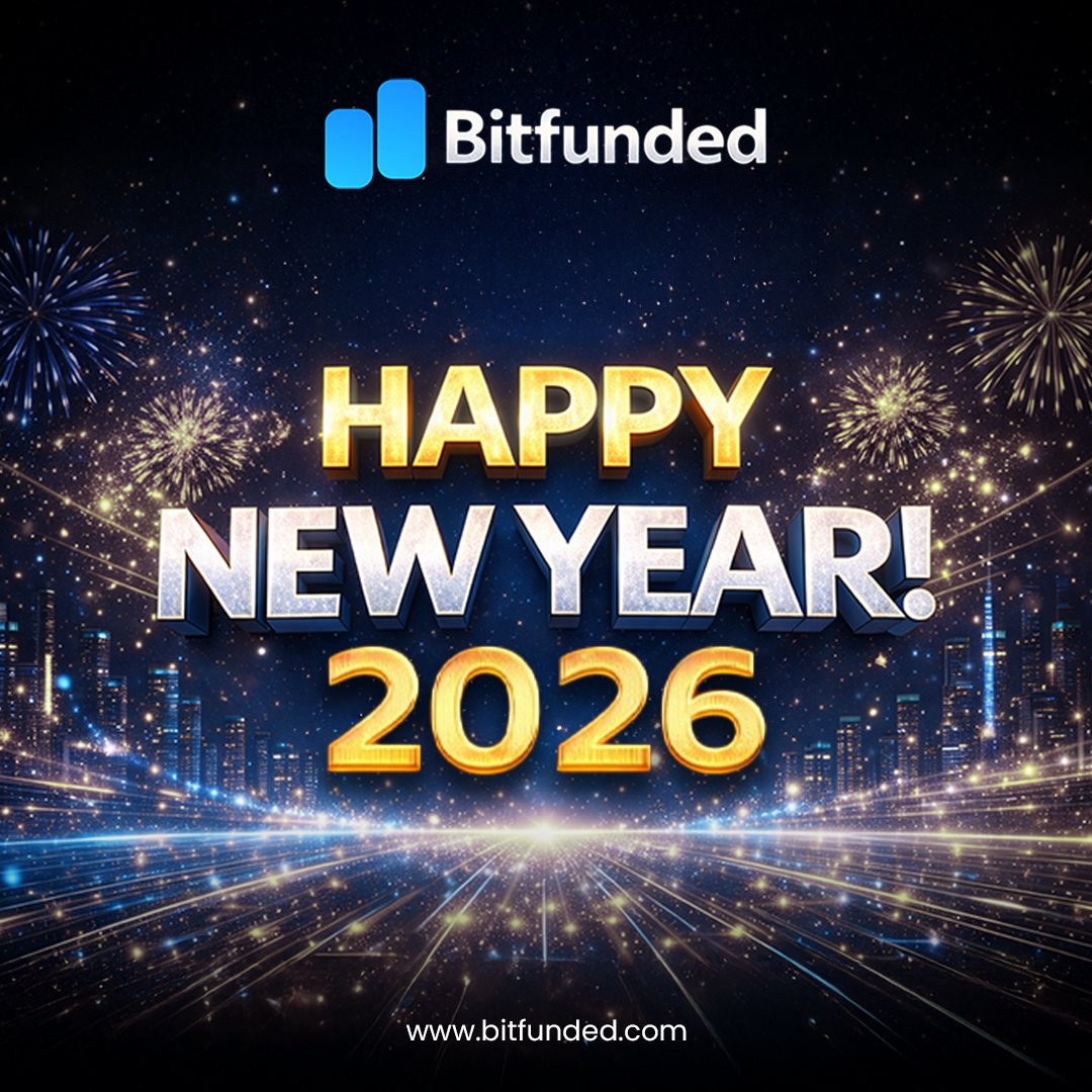 bitfunded's tweet image. 🎉 Wishing all our traders a Happy New Year 2026! 🚀

A year of growth, new opportunities, and trading success. Let’s make 2026 the year we crush new milestones together! 💙