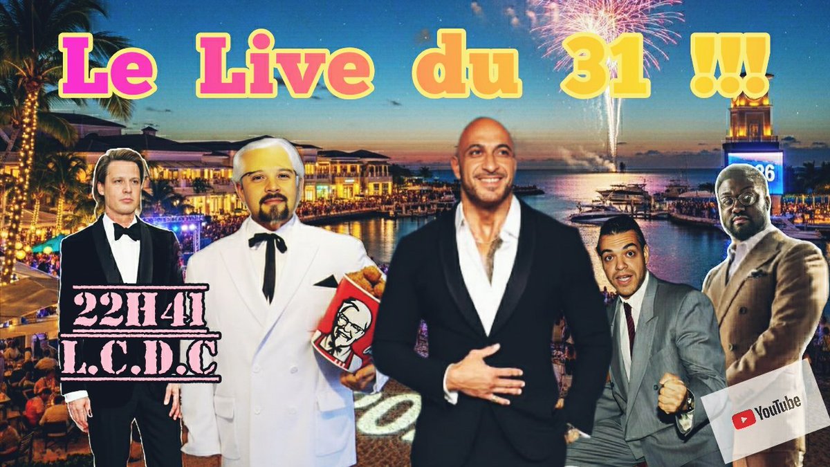 🚨🚨🚨 Le Live du 31 des Connards !!! 🍾🍾🍾🍭🌠 C'est ce soir après 22h40 sur @youtube !!! Venez passer en 2026 au bar avec nous !!! Partagez qu'on soit pas seuls 🙏🏽🙏🏽🙏🏽⬇️⬇️⬇️ 

youtube.com/live/BiBu-HpSM…