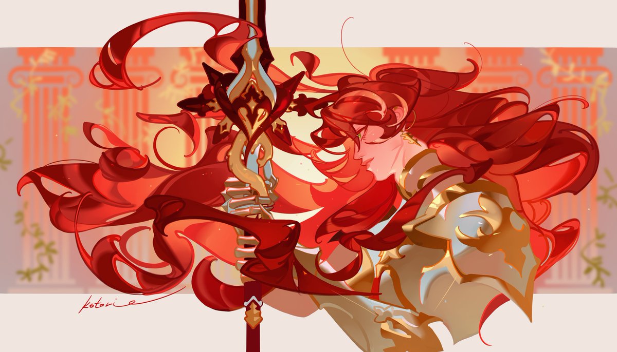 The last artwork in 2025!!
My beloved knight of beauty 🌹🌹🌹
#Argenti #hsr #HonkaiStarRail