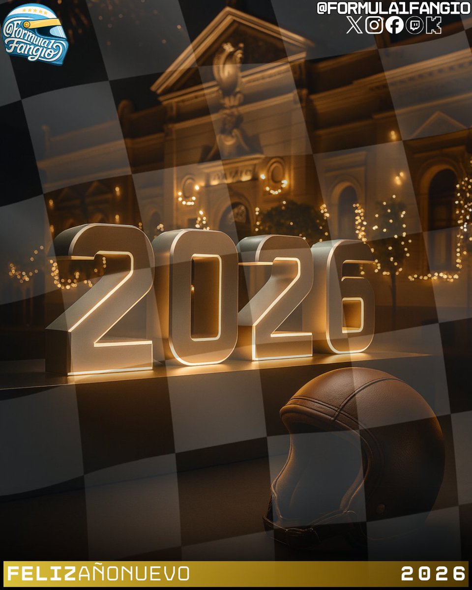 Formula1Fangio's tweet photo. 🚨 #BREAKING | MENSAJE A LA COMUNIDAD:

El 2025 fue un año largo, intenso y lleno de emociones, con un crecimiento enorme en lo personal y desde este lado también.

Fueron 24 carreras, madrugadas intensas, noches sin dormir, momentos de alegría y también de cansancio. No siempre fue fácil sostener el ritmo, pero cada mensaje, cada like, cada comentario, cada publicación compartida y cada palabra de aliento hicieron que todo el tiempo invertido (que realmente es muchísimo) valiera la pena.

@Formula1Fangio creció y sigue creciendo a pequeños pasos gracias a ustedes. Esta cuenta nació por la pasión y por el amor que tengo desde niño hacia la #F1, por el legado inmenso de Juan Manuel #Fangio y por el orgullo de llevar siempre a #Balcarce, mi pueblo que amo, bien alto. Ver cómo ese espíritu fue acompañado, respetado y compartido por todos durante el año es algo que agradezco de corazón y que seguirá como estandarte de esta comunidad.

Hubo días en los que me costó más, días en los que el tiempo no me alcanzaba, en los que la presión de "cumplir" le ganaba al disfrute y momentos en los que volví locos a amigos preguntando por cosas para mejorar. Pero incluso ahí, el apoyo estuvo. Y eso no se olvida. Gracias por bancar, por estar, por entender y por seguir creyendo en este espacio que no busca ser un portal, sino una comunidad de apasionados.

En el camino, además, me llevé algo que no esperaba y que vale muchísimo: personas. Amigos que conocí gracias a la cuenta, charlas que empezaron hablando de F1 y terminaron siendo mucho más, intercambios, ideas, risas y apoyo genuino. Eso también es parte de este proyecto y es algo que me llevo para siempre.

Ojalá el 2026 nos encuentre juntos, con nuevos desafíos, nuevas historias y la misma pasión de siempre. Que nunca falte el respeto, el amor por este deporte y las ganas de seguir compartiendo.

Gracias de verdad, por acompañar un año más. Y un gracias gigante a las personas que han aportado su granito de arena de manera desinteresada.

¡Feliz Año Nuevo, que tengan un excelente 2026 y que se cumplan todos sus deseos y expectativas! 🥂🏁