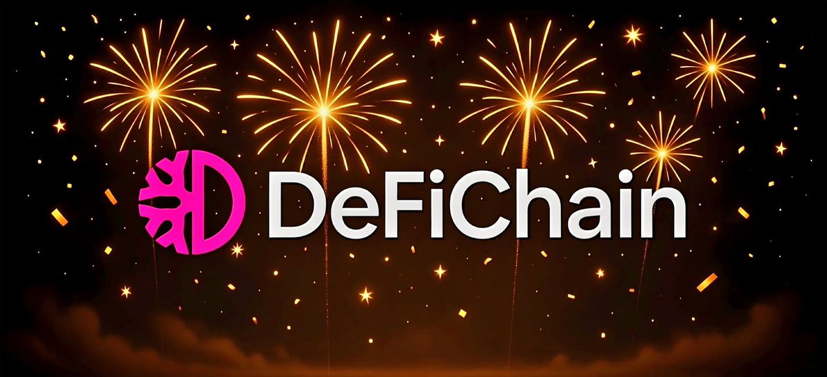 defichain's tweet image. Dear DeFiChain community,
In these final hours of the year, we wish you a happy New Year from the bottom of our hearts!
May 2026 bring you health, happiness, and unforgettable moments.
Cheers🍾
