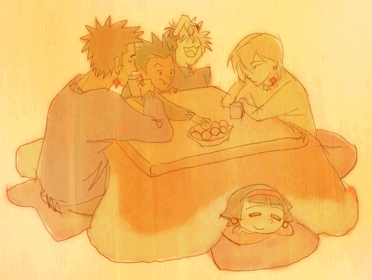 last drawing of the year :’) #hxh