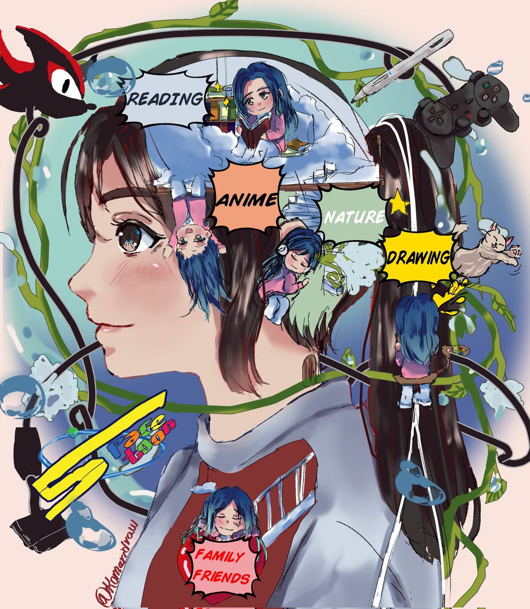 رسمه ختامية السنة✨️
مشاركه لطيفه لمسابقه في الانستا🏃‍♀️