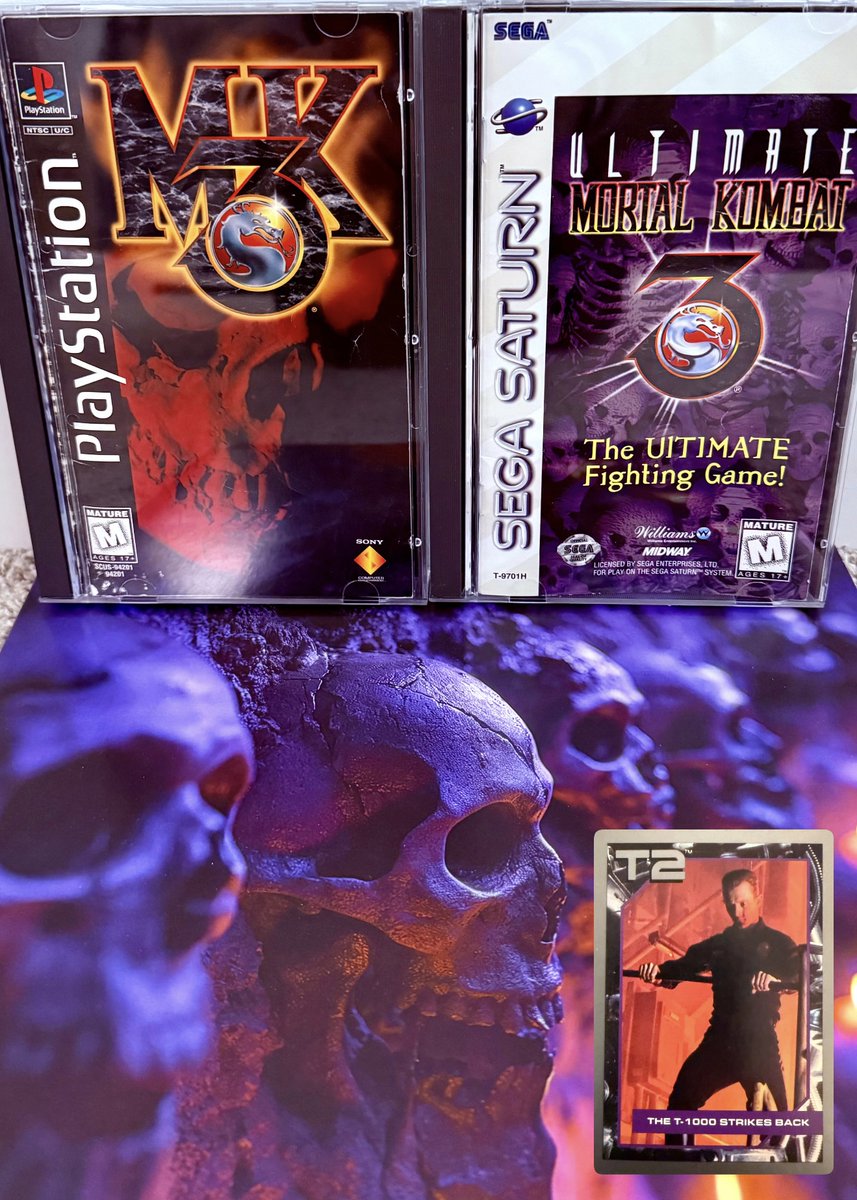 takeda_jrm's tweet photo. Huge shoutout to Player 2 Games and More (@Aluminum54). I needed to restore my #mortalkombat longbox cases and Player 2 Games and More had exactly what I needed. A cool T-1000 Terminator 2 collector card by Impel was also in the box. For ALL of your console and gaming needs, check his storefront out: https://t.co/ORS0aimN5j