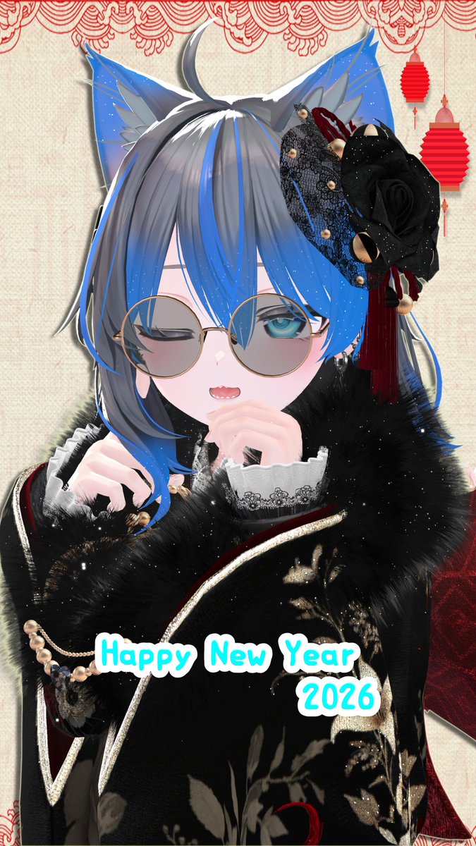 ROKUROU_Chang's tweet photo. 2026年明けましておめでとうございます。
皆様が益々元気にゲームやったりだべったり出来ますように。 https://t.co/6J3YYBwAoA