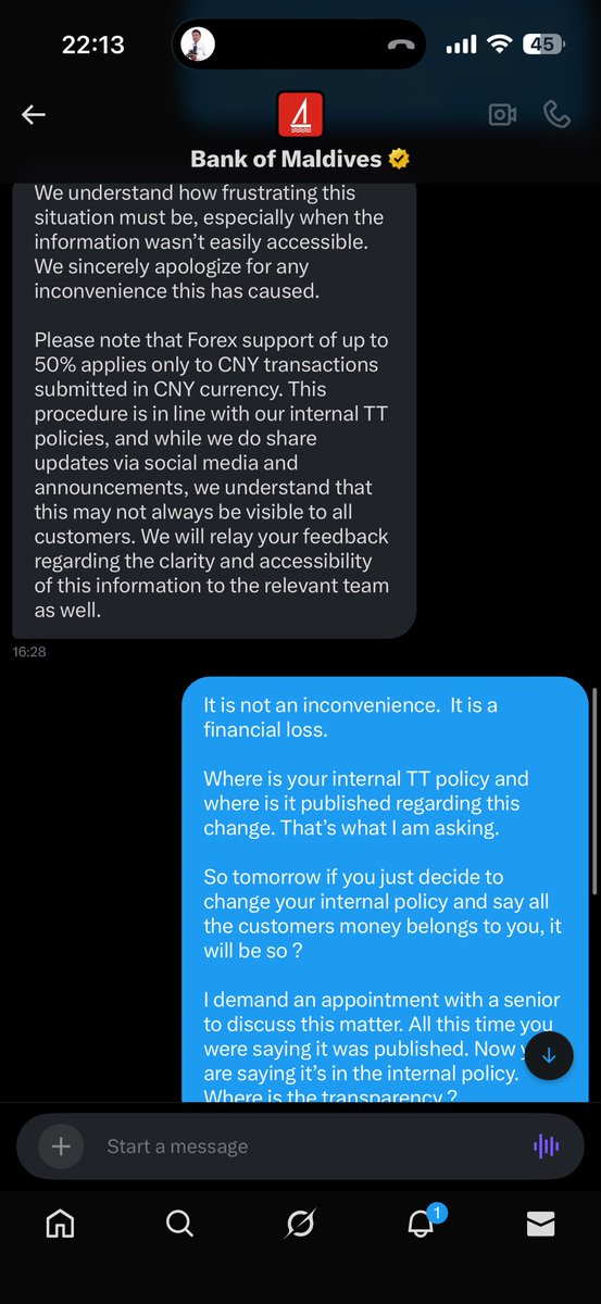 Myashfau's tweet photo. @bankofmaldives They might change their internal
Policy and demand a payment for the giveaway calendar even.  Be aware. https://t.co/XzAMQHEnxY