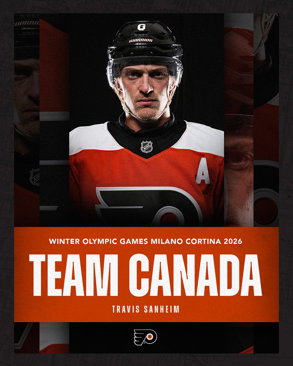 SANNY’S GOING TO THE OLYMPICS! 👏

Congratulations to <a href="/sanheim17/">Travis Sanheim</a> on representing <a href="/HockeyCanada/">Hockey Canada</a> at #MilanoCortina2026! 🇨🇦