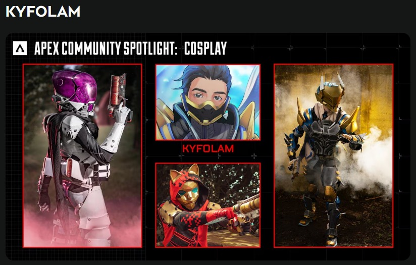 kyfolam | Apex Cosplayer tweet media