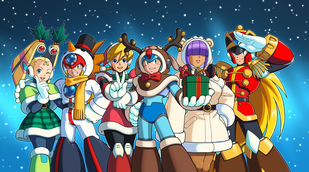 Sorry if I’m getting to this pretty late, but a promise is a promise. I wish you all a Happy New Year, and I hope you had a Merry Christmas. Have a great time with the people you love the most. Wishing everyone good luck

#megamanx #ロックマンX #MerryChristmas  #NewYearEve