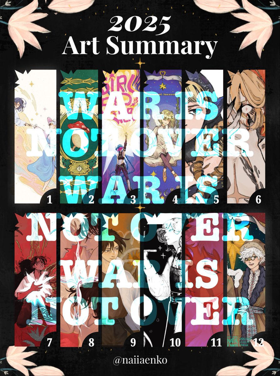 I have a lot to say about this year but I think I’ll keep it to myself.

I’m just glad to be alive.

#ArtSummary2025 #украрт