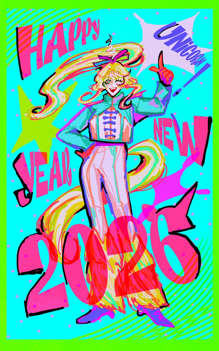 สวัสดีปีใหม่ ขอให้ปีนี้เป็นปีที่ดีของทุกคนนะคะ🥺🎊 ขอพาเจ้ายูนิคอร์นที่เป็นม้าน้อยมาเปิดปี 2026 !🪅🦄 ย้าฮู้ !

#HappyNewYear2026