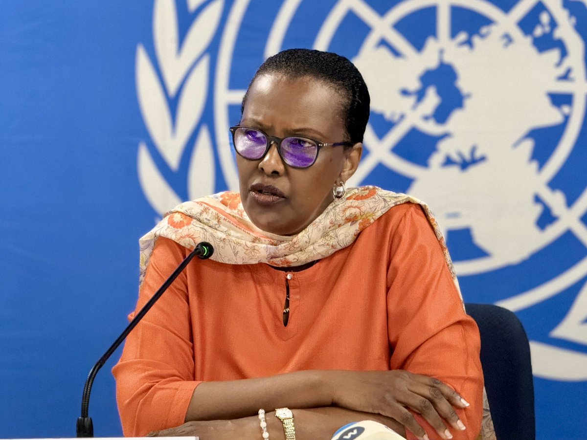 #Confpresse spéciale élections 🗳️: Selon la Représentante spéciale <a href="/VRugwabiza/">Valentine Rugwabiza</a>, « le mandat de la Mission a été exécuté avec succès. Nous avons exécuté les soutiens technique, opérationnel, et sécuritaire avec succès, malgré un environnement difficile »🔗shorturl.at/x9NgF