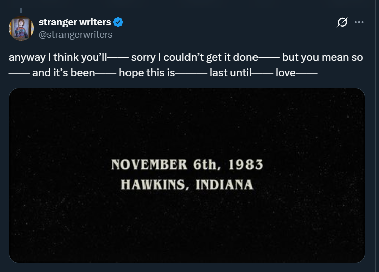 Stranger Things Memes tweet media