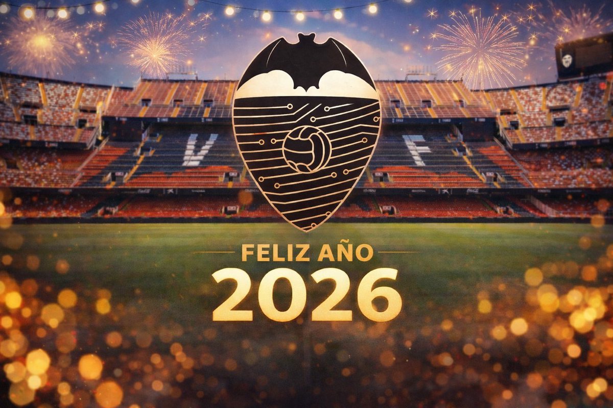 ✨ Feliz Año 2026, valencianistas 🦇

Que este nuevo año nos devuelva la ilusión, la esperanza y las ganas de volver a creer. Pase lo que pase, nunca dejaremos de estar.

Desde Ciberche: salud, fuerza y orgullo blanquinegro.

🖤🤍 Amunt sempre 🤍🖤