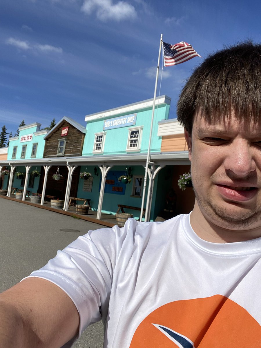 joel_vanwinkle's tweet photo. Pioneer park an amusement park in Fairbanks made from rebuilt and recreated gold rush era buildings. https://t.co/GyOgXm6YQj