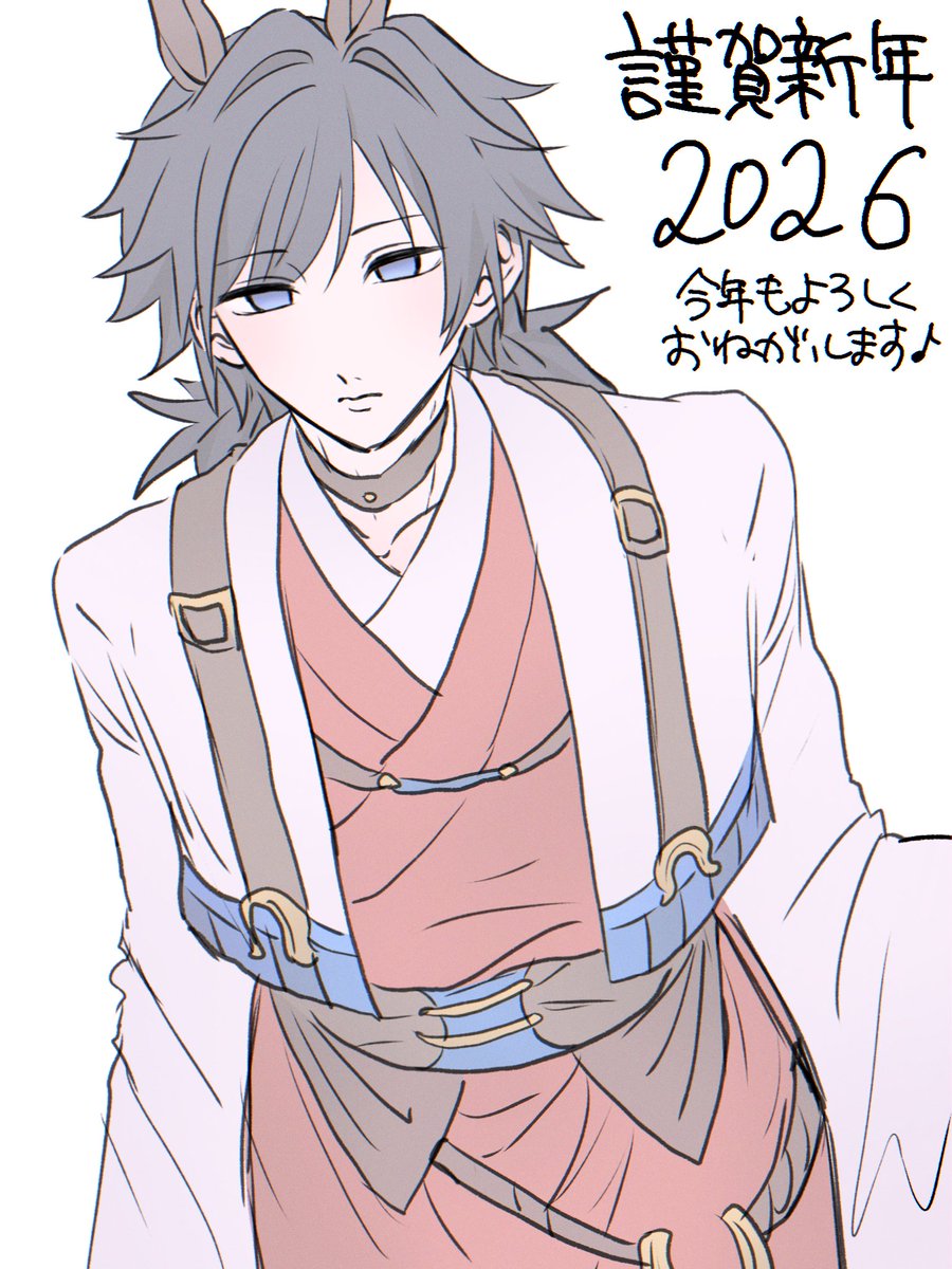 nemui_q28's tweet photo. 謹賀新年💙馬ﾄﾐｫｶ https://t.co/aaUutgXF1L