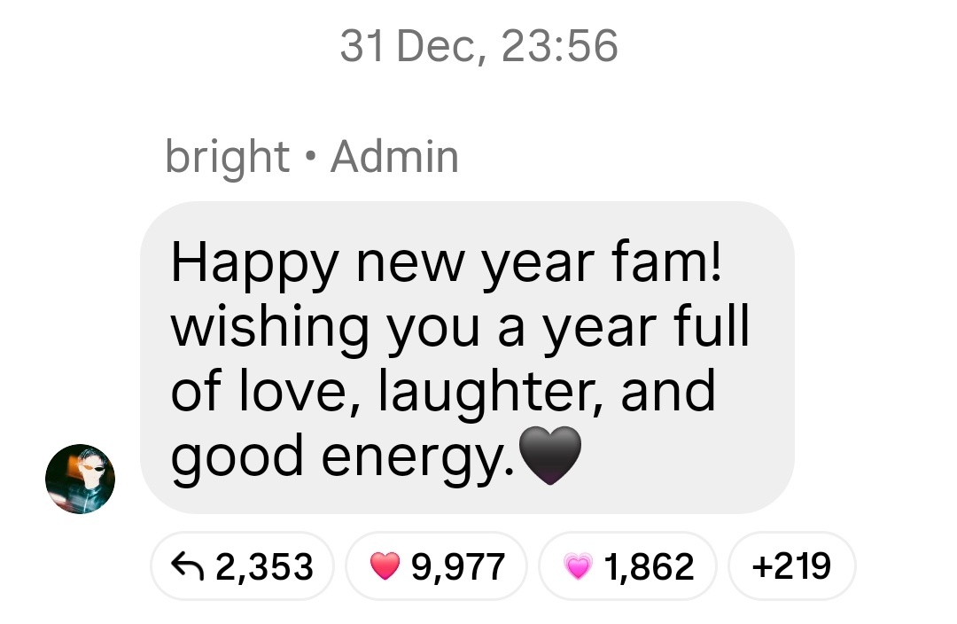 Jaampkanor2's tweet image. Happy new year 2026 นะครับลูกชาย ขอให้หนูมีความสุขเสมอ สุขภาพแข็งแรง งานปังๆๆๆเข้ารัวๆเลยน้า
Bright Vachirawit
#bbrightvc @bbrightvc
#bright