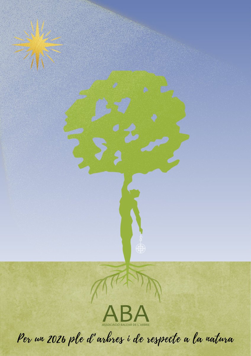 GRÀCIES per un 2025 ple de natura, compromís i aprenentatges compartits! 🌱🌳
Seguim amb força i il·lusió per cuidar els nostres arbres i sumar més veus.
#Bon Any 2026! 🥂
#ABA #arbrebalear  #Arboricultura #UneixTeAABA
