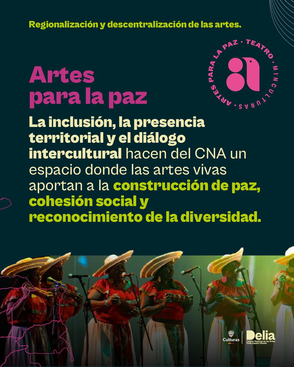 Centro Nacional de las Artes Delia Zapata Olivella tweet media
