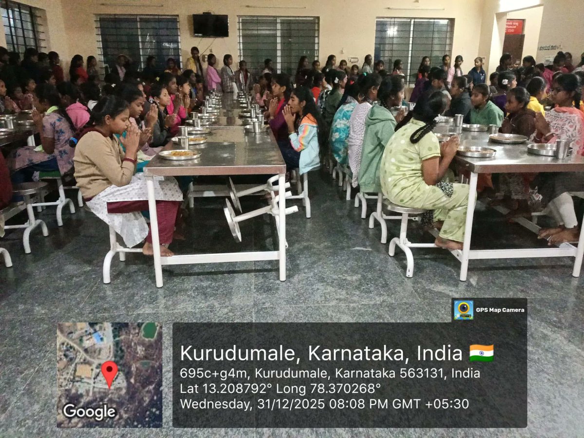 Krcrs397's tweet photo. Dinner  #SocialAudit_SWDMeals #SocialWelfare_Karnataka https://t.co/iboCePMYrR