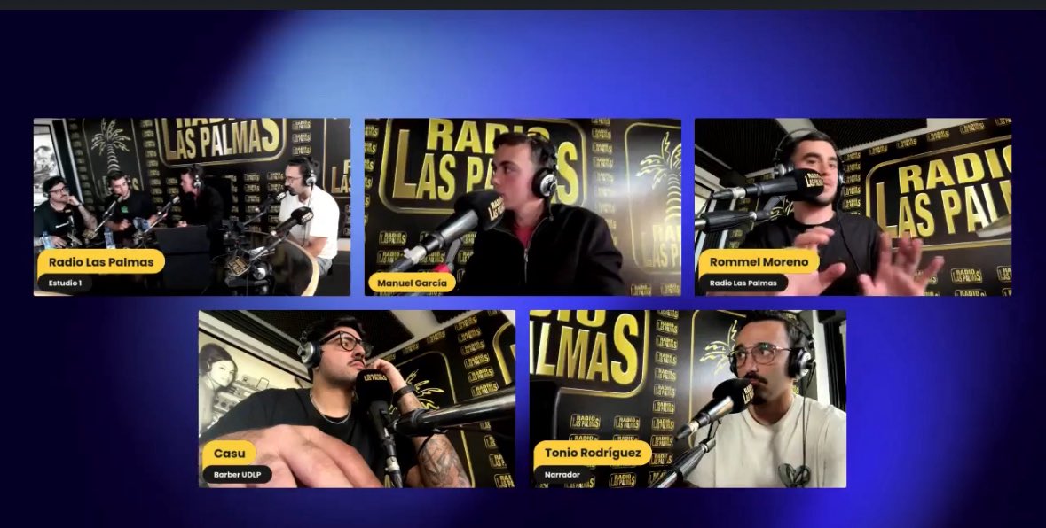 Programa 95 de Zona Deportiva, de Radio Las Palmas, con Romel Moreno, Cristian Fabricio, Tonio Rodríguez, Imanol Elejabeitia, Sergio Maccantin, Roberto Gómez y Alba Oliveros facebook.com/share/v/163mV8… y youtube.com/live/O85d1HJql…  <a href="/Rommelmorenooo/">Rommel Moreno</a> <a href="/trt972/">Tonio Rodríguez</a> <a href="/Man0lillo/">Manuel</a>