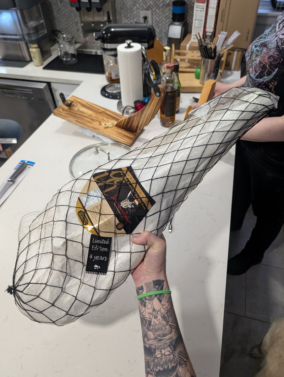 setting this bad boy up on my counter like a fuckass big ol hersheys bar