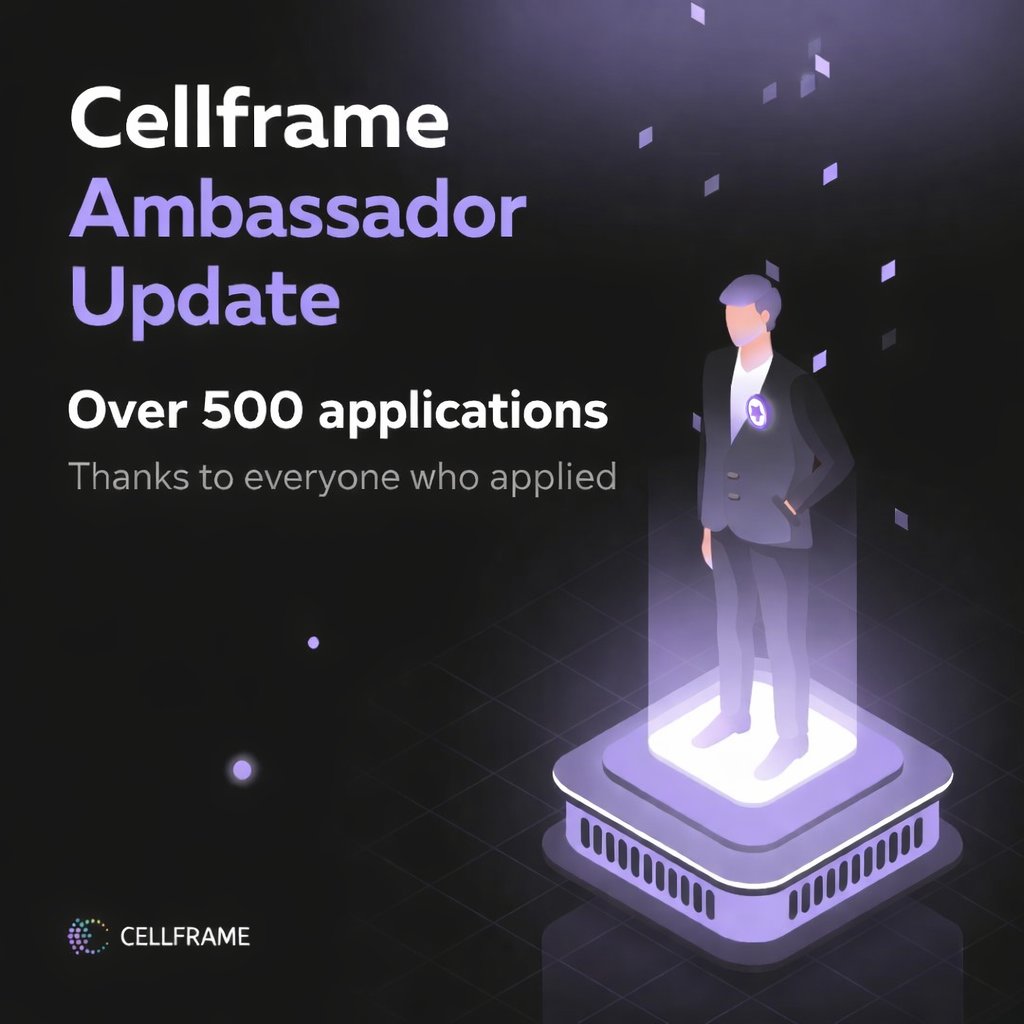CellframeSocial's tweet image. 🚀 Ambassador Academy Update:
• 🙏 Huge thanks to everyone who applied. The application form is now closed after receiving 500+ applications
• 📩 If you applied over the last weekend, check your email. Confirmations and next steps are being sent
• 🔥 Modules 5 and 6 are now…