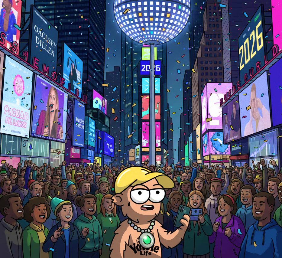 As the year closes,
we're taking a moment to reflect on the journey w <a href="/YowieOnApe/">Yowies👣52% MINTED</a> 

So many milestones crushed,
We learned so much. 🚀

Our phenomenal community with us every step of the way. 
Thank you all for making 2025 unforgettable for us 🎉 

To new adventures in 2026🥂