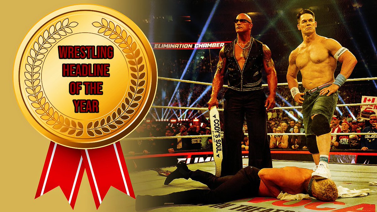 2025 Wrestling Headline of the Year: John Cena Turns Heel at WWE Elimination Chamber 2025 

65% out of 1000 votes 

You can say whatever you want about what came after, but John Cena’s heel turn at Elimination Chamber will go down as one of the most shocking and unforgettable