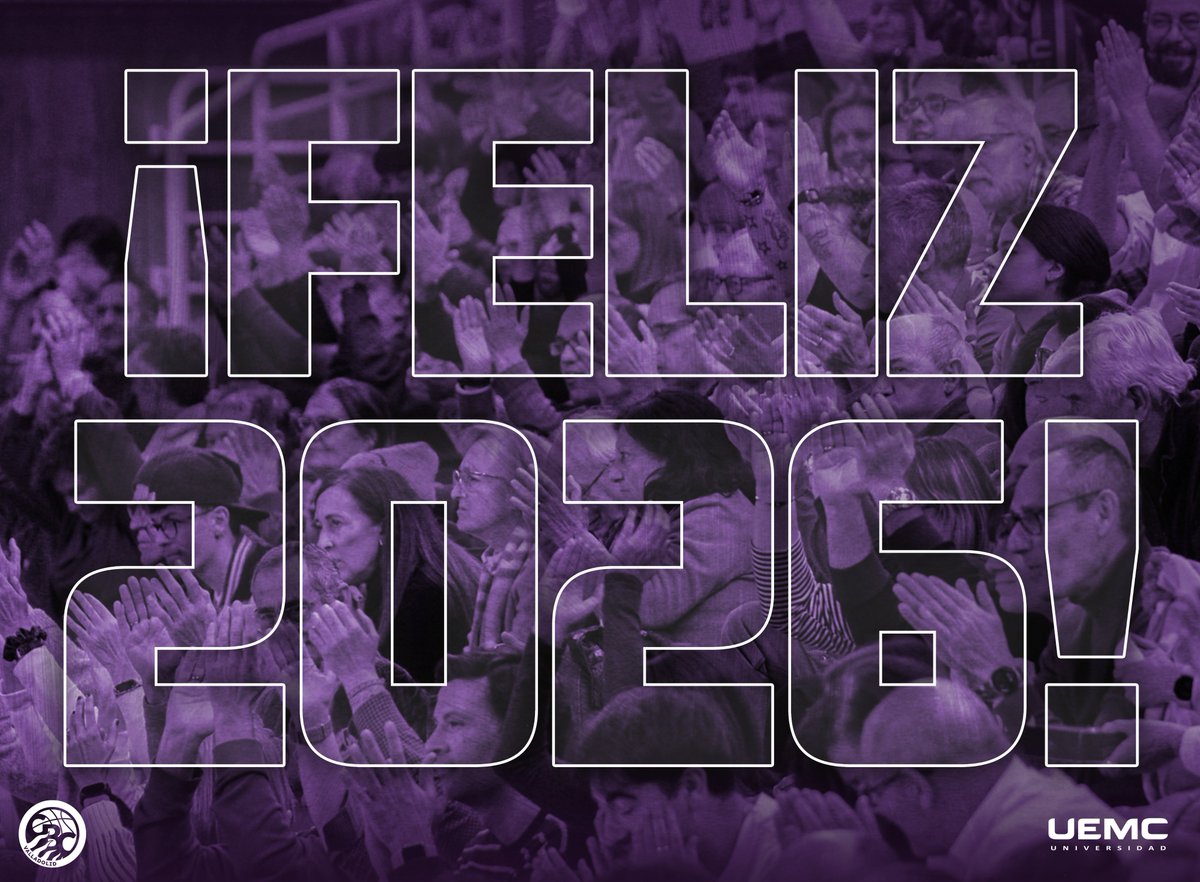 💜🥂 ¡𝗙𝗘𝗟𝗜𝗭 2⃣0⃣2⃣6⃣!

🙌 ¡Por disfrutar junto a vosotros de un año lleno de éxitos en Pisuerga!

<a href="/UEMC/">UEMC</a> #BaloncestoValladolid