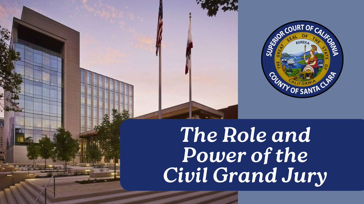 The Civil Grand Jury, an independent body of everyday citizens serves as a watchdog, investigating how local agencies and officials are operating and making recommendations to improve transparency, efficiency, and trust in government. 

youtu.be/SjowC3qifCc

#CivilGrandJury
