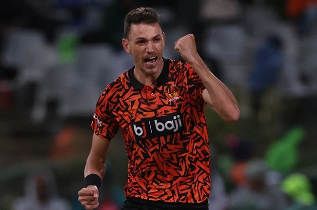thecricketgully's tweet photo. Deccan Chargers' RP Singh is the First Bowler to complete 50 IPL Wickets.

Sunrisers' Marco Jansen is the First Bowler to complete 50 SA20 Wickets.

📷 Associated Press / SpotzPics / SA20
@rpsingh | @marcojansen2000 https://t.co/pJx6WfRfXR