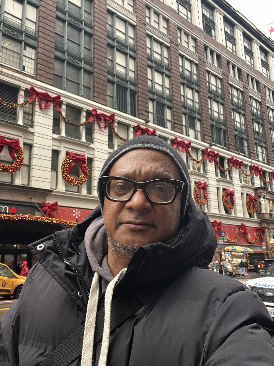 sputee's tweet photo. Producer/Director Sputnic Erawoc’s was spotted recently in NYC on the new set of his new movie. Stay locked for more updates in 2026. https://t.co/bE7Ucnev4e