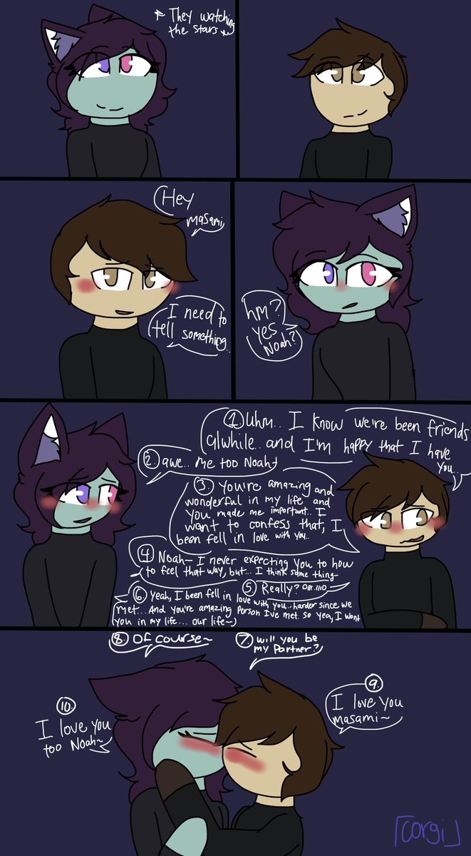 Love confession!!!

Happy advanced new years!! Everyone!