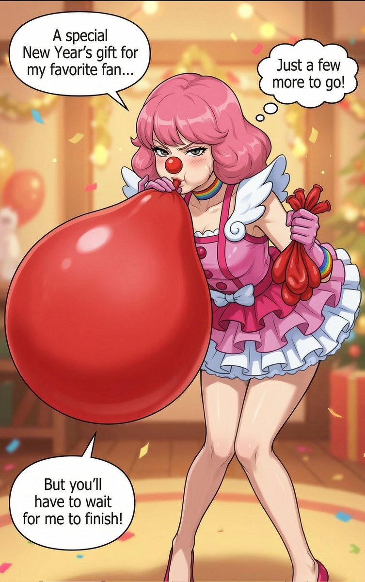 Dballoon999's tweet image. Geiru Toneido's New Year Gift for you

#aiart #balloons