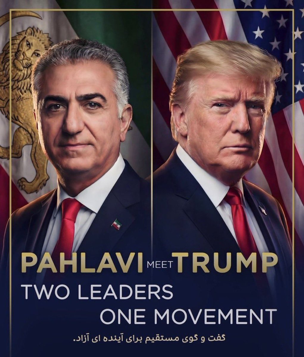 hesamorouji's tweet image. 🔴 BREAKING

Millions of protesters across Iran are calling on Donald Trump to meet with Reza Pahlavi, the leader of Iran’s opposition.

Chants heard nationwide: “Talk to Pahlavi.”

@PahlaviReza
@realDonaldTrump