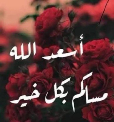 #مساء_الورد

يازين مسائي بك وياكثر مغليك

منك مساء الخير تسعد حياتي