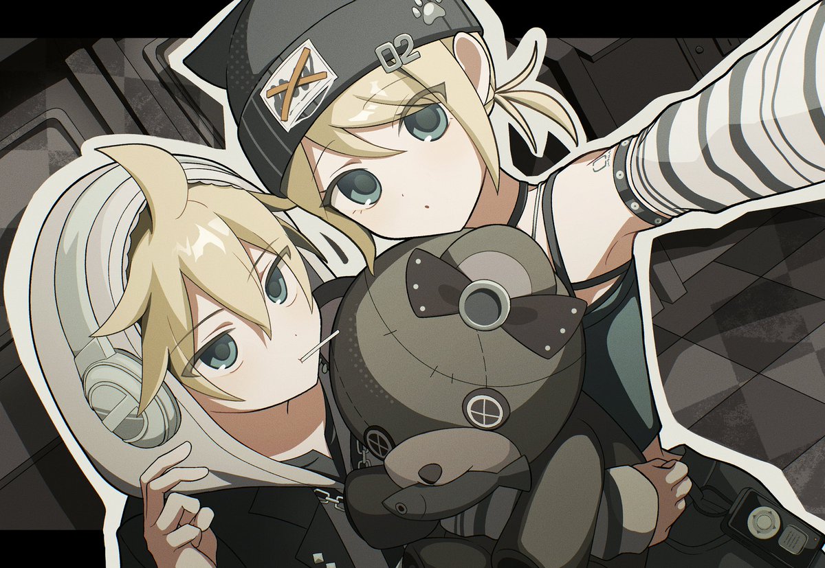 🖤🤍
#鏡音リン #鏡音レン
