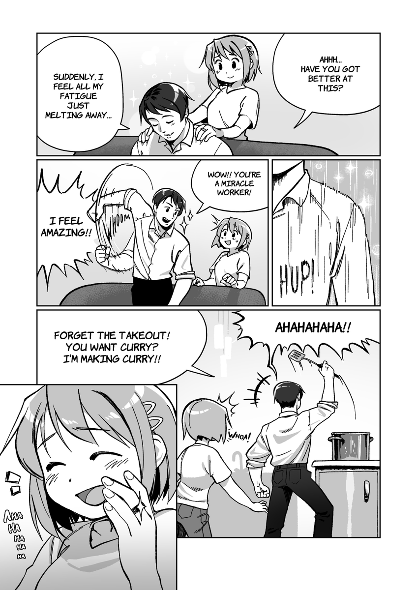 #2025年自分が選ぶ今年の4枚 Art from this year~ I've been practicing making comics, I was proud of the one I made about Sayaka and her dad~ There's more I've been working on that I haven't shown off yet, ideas for comics and original characters... I need confidence next year~