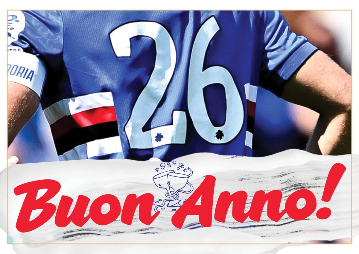 Buon 2026, amici blucerchiati!