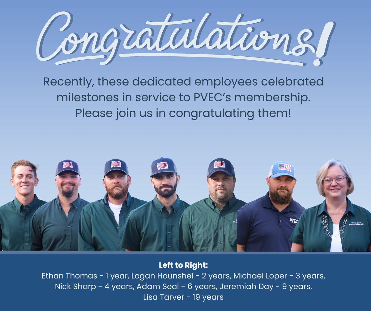 Powell Valley Electric Cooperative (@powell_valley) on Twitter photo 