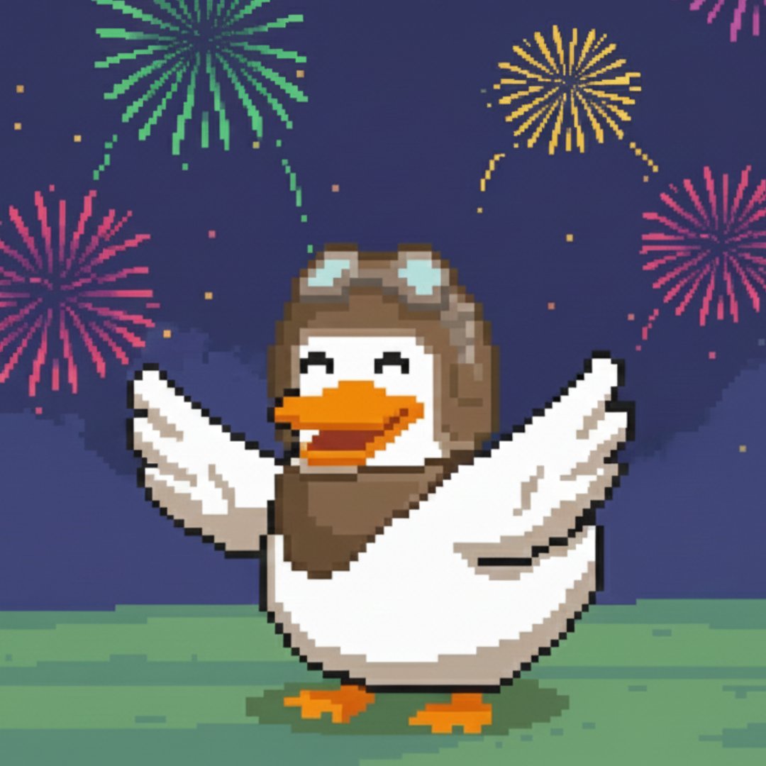 DuckDynastySui's tweet image. The New Year is just around the corner and we are ready for lift-off! Thank you for an amazing year!

HAPPY NEW YEAR TO ALL! See you in 2026! 🥂💨

Let’s celebrate with a 200,000 $SHT GIVEAWAY! 💰

How to join:
✅ Follow @DuckDynastySui 
✅ Like &amp;amp; Share
✅ Comment your SUI…