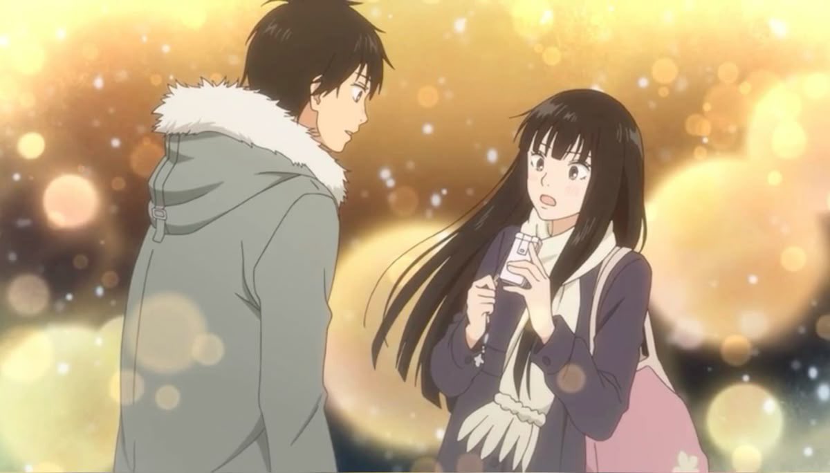 reachingyoutrio's tweet photo. kazehaya gifting sawako a cute charm for her phone on her birthday https://t.co/3mcDpcMiXf